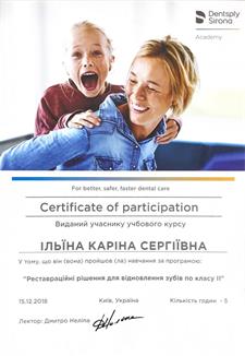 Certificates: